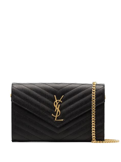 Saint Laurent Envelope Chain Crossbody Bag 